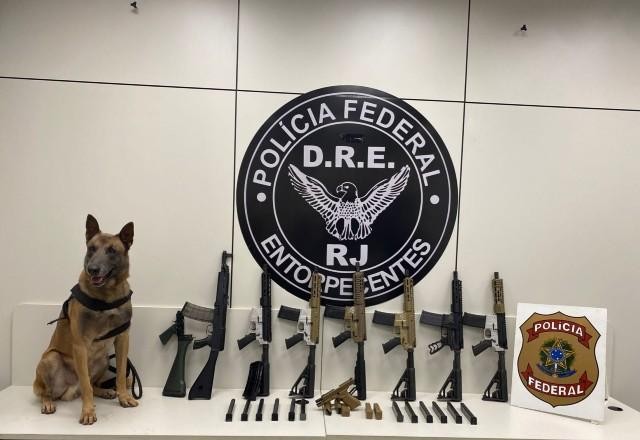Imagem da noticia Polícia Federal prende homem com sete fuzis a caminho do Rio de Janeiro