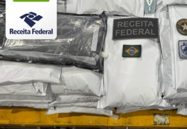 Imagem da noticia Receita faz apreensão recorde de haxixe no Aeroporto de Guarulhos (SP)