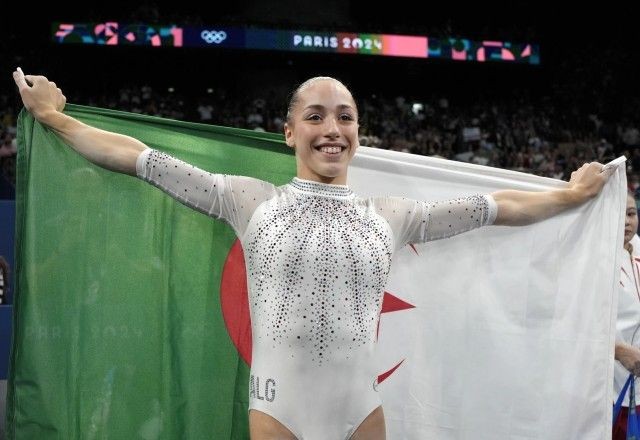 Imagem da noticia Kaylia Nemour se torna primeira medalhista olímpica africana na ginástica
