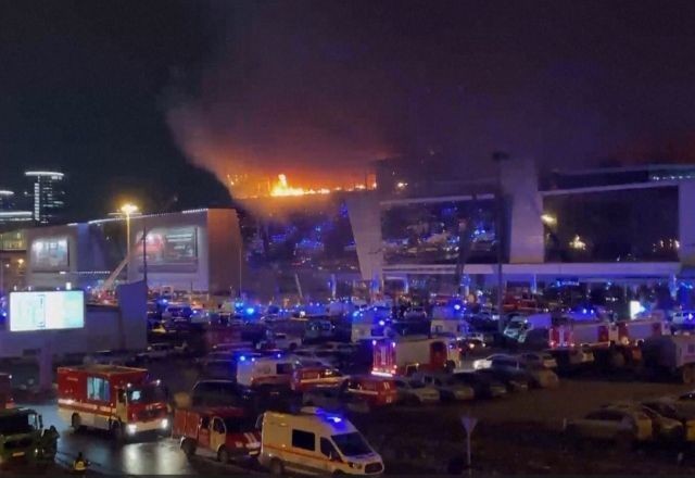 Imagem da noticia Tribunal de Moscou acusa quatro suspeitos por atentado terrorista em casa de show