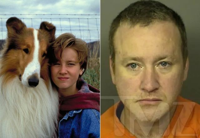 Ator de 'Lassie' ameaça vizinho com faca e haltere e é preso nos EUA