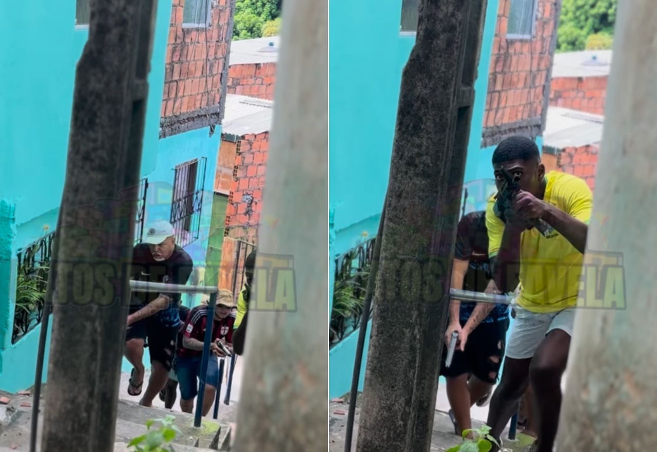 Imagem da noticia Atores com armas falsas são baleados após serem confundidos com criminosos por PMs da Bahia