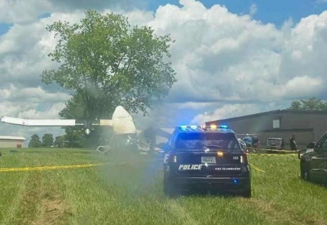 Imagem da noticia Avião cai no estado americano do Tennessee e várias pessoas precisam ser transportadas para hospitais, diz polícia rodoviária