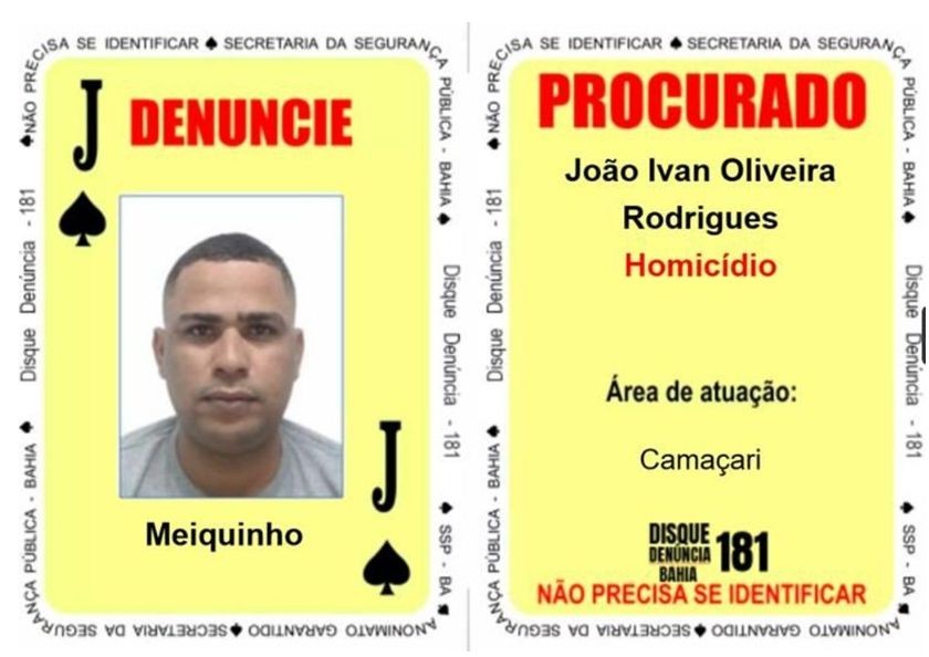 Imagem da noticia Prisão de Meiquinho: "Valete de Espadas" da facção Baralho do Crime é detido na Paraíba