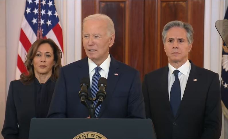 Imagem da noticia Biden celebra acordo de cessar-fogo entre Israel e Hamas: "Minha diplomacia nunca cessou esforços"