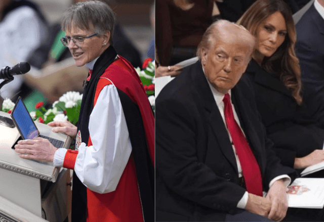 Imagem da noticia Bispa de Washington diz que não vai pedir desculpas a Trump