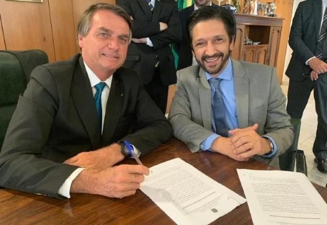 Imagem da noticia Prefeito de SP diz que Bolsonaro o apoiará em eleição, mesmo após encontro com Marçal