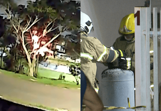Imagem da noticia Explosão de botijão de gás em casa deixa filha e pai feridos 