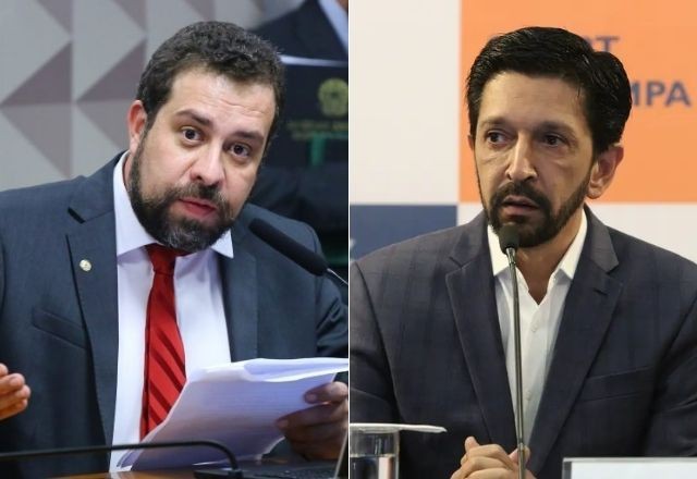 Imagem da noticia Pesquisa mostra Nunes pela primeira vez à frente de Boulos em disputa pela Prefeitura de SP