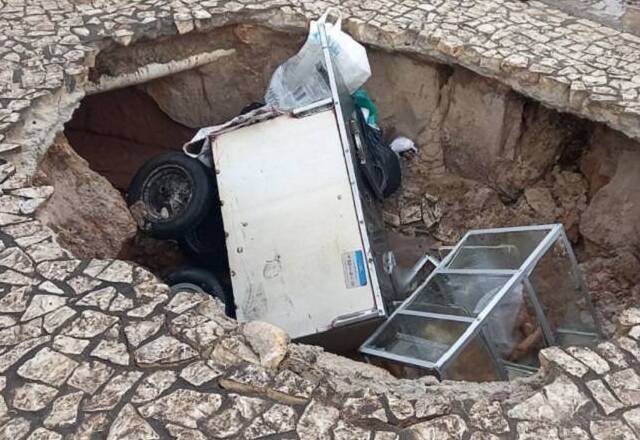 Imagem da noticia Quatro pessoas ficam feridas após calçada ceder em Salvador
