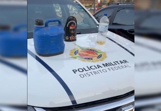 Imagem da noticia Homem é preso por atear fogo em parque em área nobre de Brasília