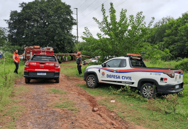 Imagem da noticia Idoso morre após ser arrastado por enxurrada em Martinópolis, interior de SP