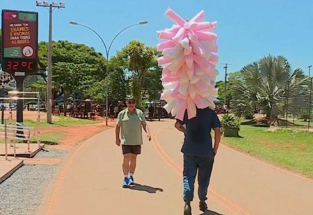 Imagem da noticia O dia a dia dos trabalhadores expostos ao calorão