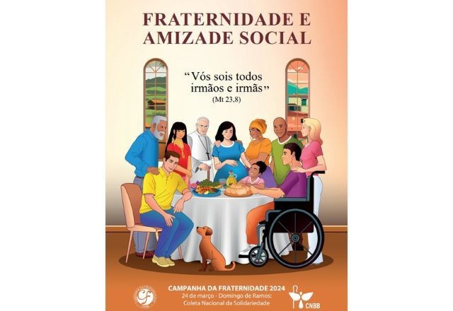 Imagem da noticia 'Vós sois todos irmãos e irmãs': Campanha da Fraternidade 2024 convida a atos de solidariedade
