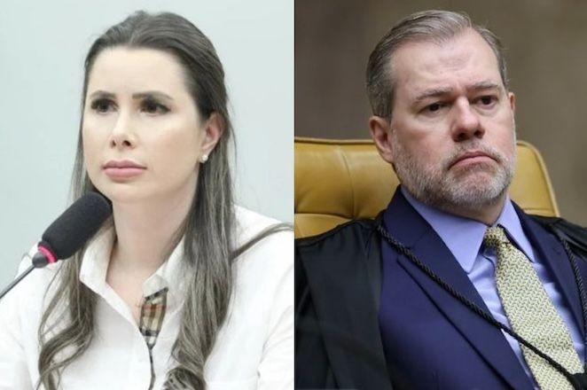 Imagem da noticia Carol de Toni quer que Toffoli preste depoimento na Câmara sobre Caso Master
