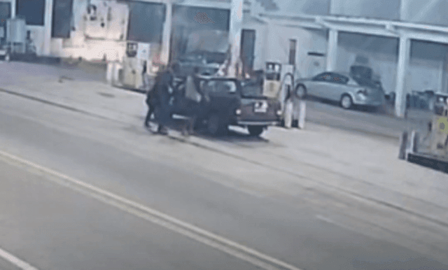 Imagem da noticia Criminosos provocam explosão em posto de combustíveis para roubar dinheiro do cofre