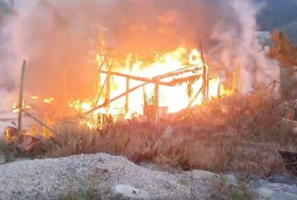 Imagem da noticia Incêndio destrói casa e deixa sete animais mortos no Paraná