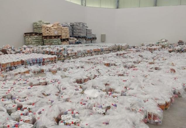 PF apreende  10 mil cestas básicas que seriam trocadas por votos em Roraima