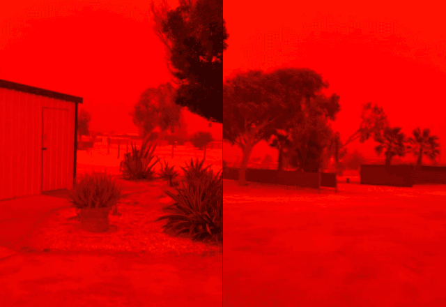 Imagem da noticia Céu vermelho impressiona na Austrália após ciclone e viraliza nas redes