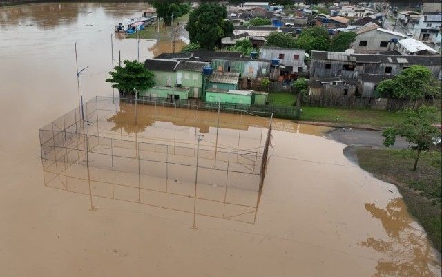 Imagem da noticia Rio Acre transborda, atinge a capital e coloca municípios em alerta