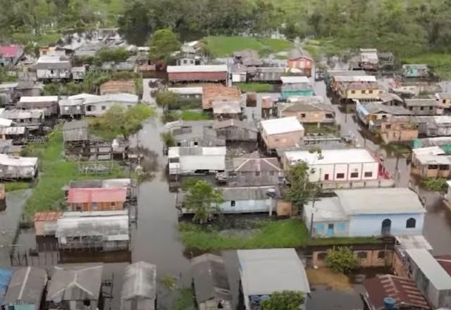 Imagem da noticia Cheia do Rio Negro afeta mais de 70 mil famílias no Amazonas