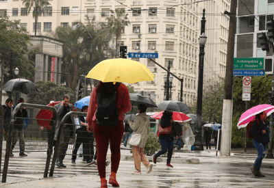Norte e Nordeste têm risco de chuva forte e temporais nesta quarta-feira (6)