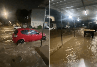 Chuva forte causa transtornos e fecha vias no Rio na noite dessa quarta (11)