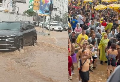 São Paulo tem chuva forte e estado de atenção 