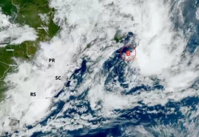 Imagem da noticia Ciclone raro em alto-mar gera alerta para SC; confira previsão