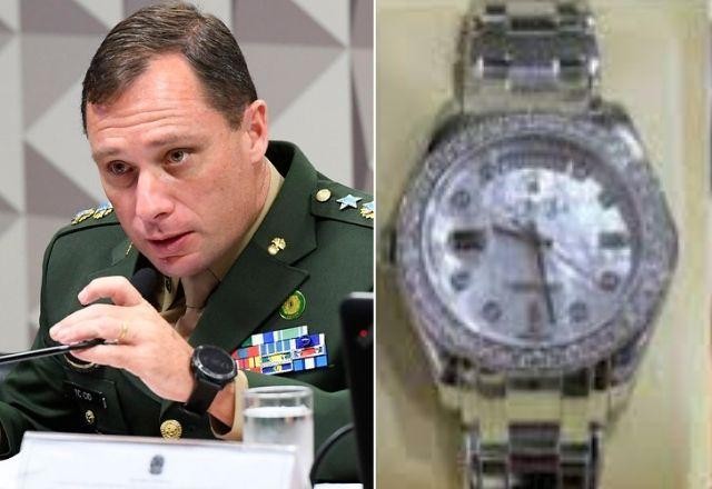 Imagem da noticia Mauro Cid tentou vender relógio que foi dado a Bolsonaro em viagem