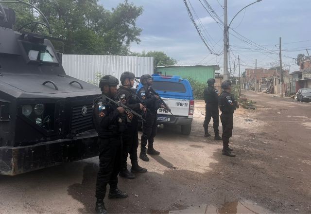 Imagem da noticia PM do Rio faz operação de 24 horas contra o crime organizado na Cidade de Deus