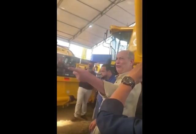 Imagem da noticia Ciro Gomes troca ofensas com bolsonaristas em evento; assista