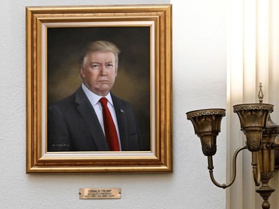 Capitólio do Colorado retira retrato de Trump após críticas do presidente: "deliberadamente distorcido"