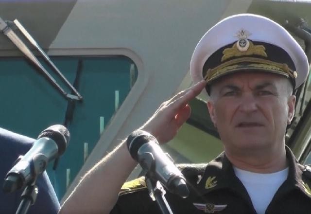 Imagem da noticia Ucrânia confirma morte do comandante da frota russa no Mar Negro em ataque na Crimeia