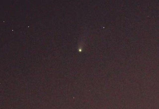 Passagem de cometa é registrada no interior de São Paulo