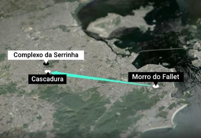 Imagem da noticia Traficantes em fuga sequestram famílias em comunidade no Rio