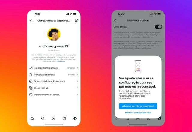 Imagem da noticia 'Conta adolescente': Instagram amplia políticas de uso para menores de idade no Brasil