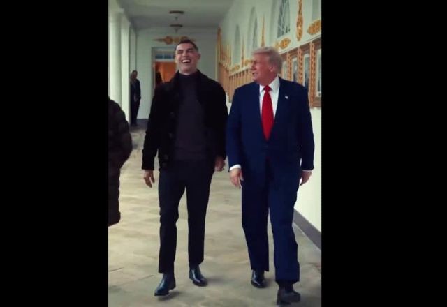 Imagem da noticia Cristiano Ronaldo participa de encontro entre Trump e príncipe da Arábia Saudita na Casa Branca