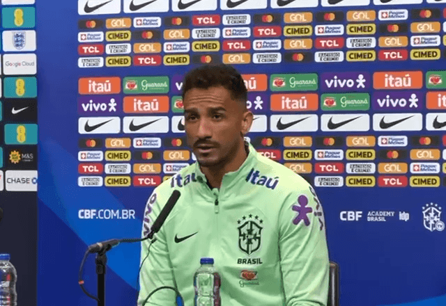 Imagem da noticia Danilo, lateral da Seleção, reflete sobre machismo, mas não cita Robinho e Daniel Alves