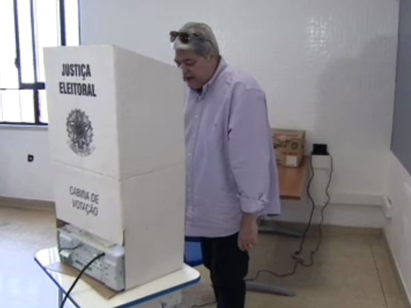 Imagem da noticia Datena vota na zona sul de São Paulo