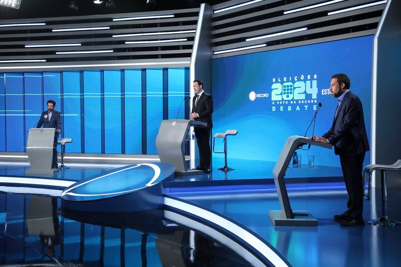 Imagem da noticia Debate para Prefeitura de São Paulo: Nunes e Boulos trocam acusações pessoais e políticas