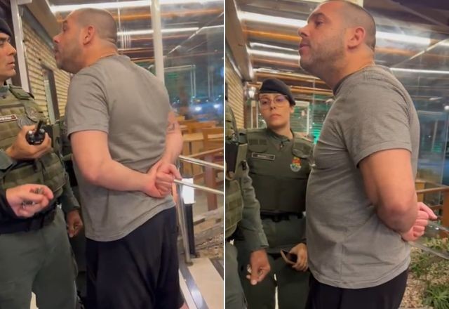 Imagem da noticia VÍDEO: delegado de Fortaleza é detido após chamar policial militar de "vagabundo"