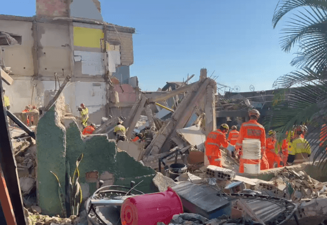 Imagem da noticia Desabamento em prédio com lar de idosos deixa dois mortos em Belo Horizonte