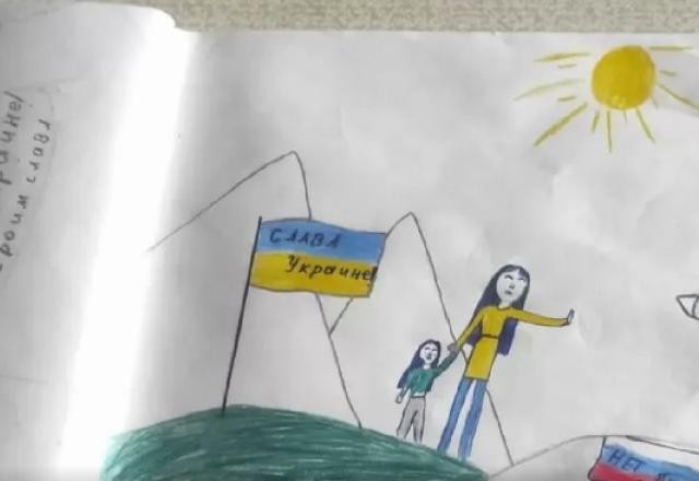Imagem da noticia Homem é condenado na Rússia por desenho de sua filha com crítica à guerra