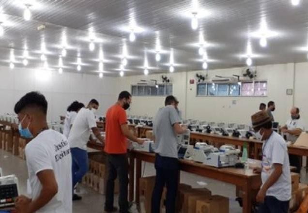 Pará inicia preparação das urnas de Belém e região metropolitana