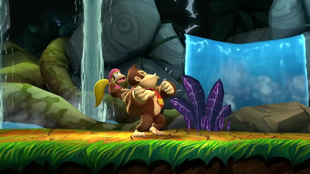 Imagem da noticia Donkey Kong Country Returns HD recebe atualização com português do Brasil e grandes novidades