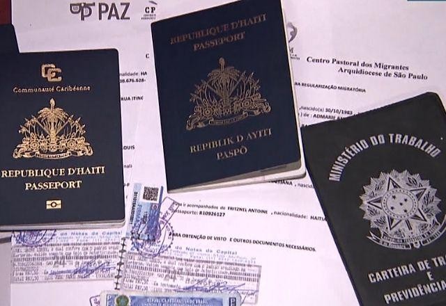 Imagem da noticia Haitianos refugiados no Brasil têm dificuldade em reunir a família