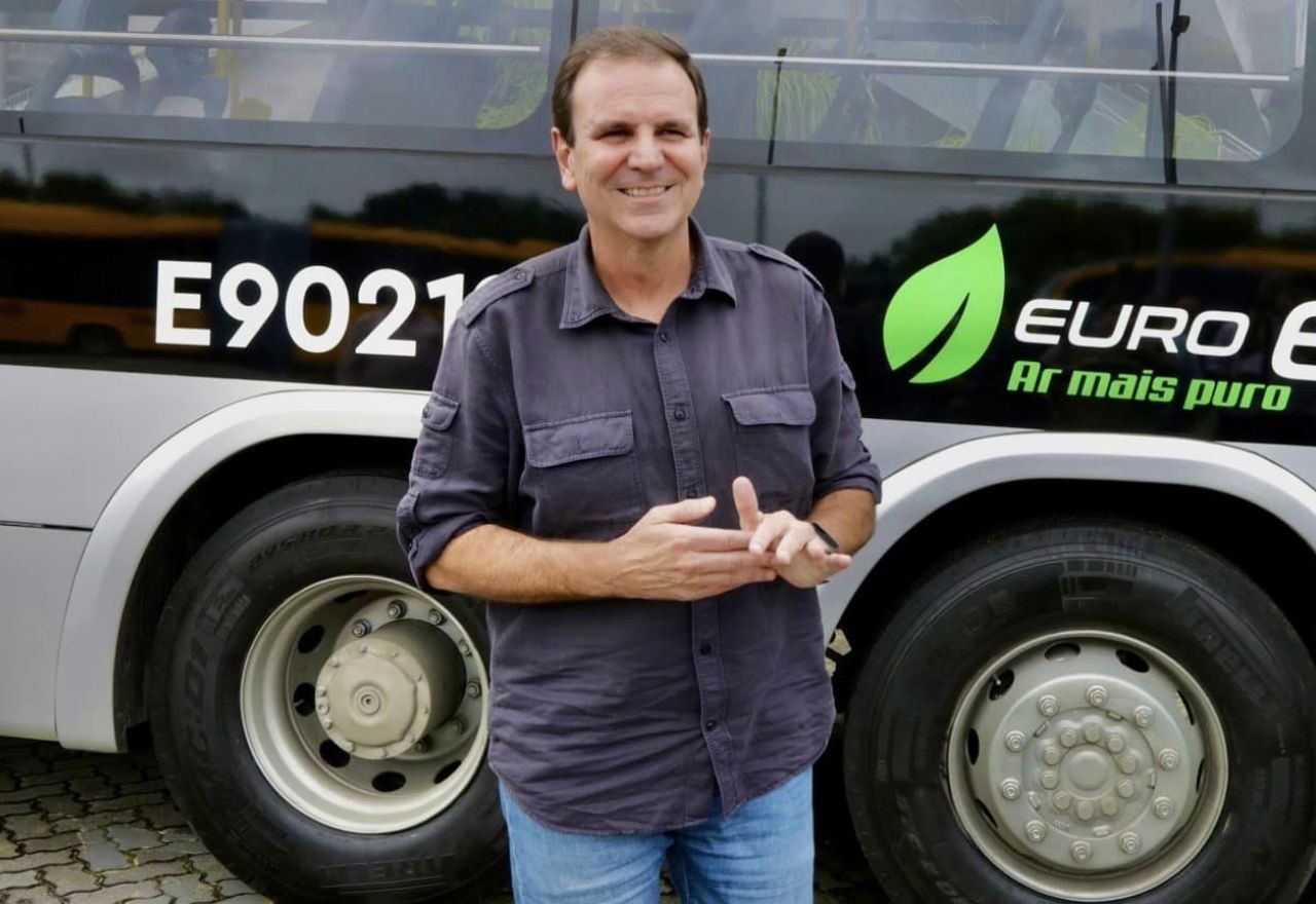 Imagem da noticia Eduardo Paes, candidato à reeleição como prefeito do Rio pelo PSD, é sabatinado; assista