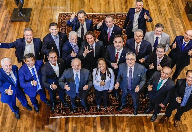 Imagem da noticia Lula agradece por aprovações no ano passado em encontro com líderes do Senado e Pacheco