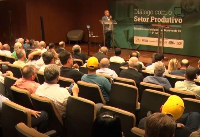 ES: candidatos ao governo discutem propostas para setor produtivo